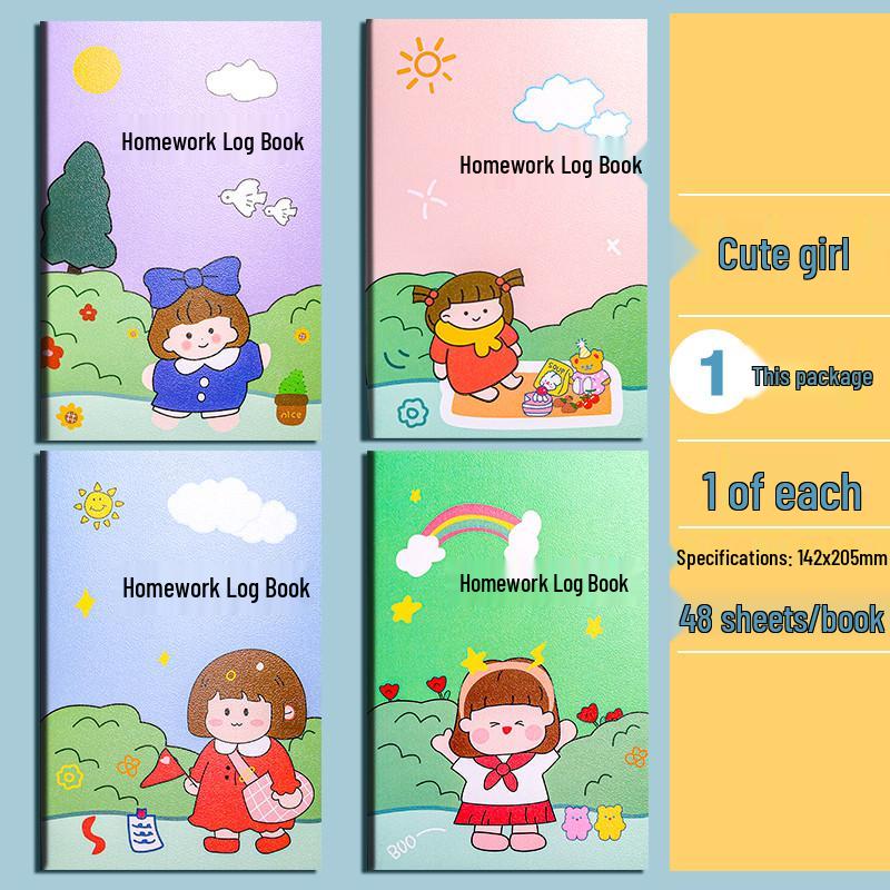 

Тетрадь для домашних заданий и рабочих тетрадей для начальной школы A5