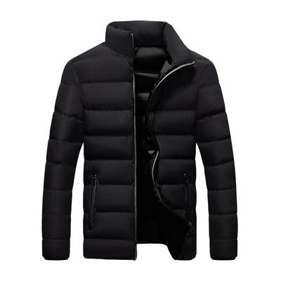 Padded Clothes Winter Stand-up Neck Cotton Clothes Men's Thickened Jacket Warm Jacket Middle-aged Men's Clothing