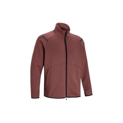 Unstoppable Solid Color Stand Collar Training Jacket Men Jacket Red 1383043-688