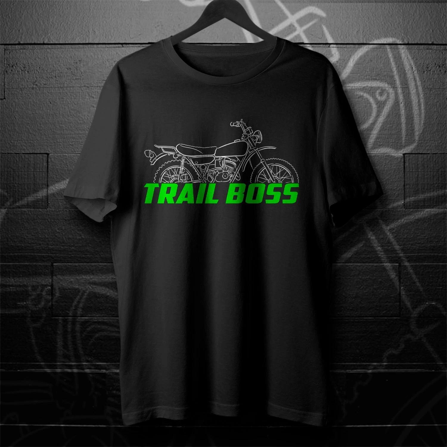 For Kawasaki 100 Trail Boss G4TR 1970-1975 fans - Motorcycle T shirt XL