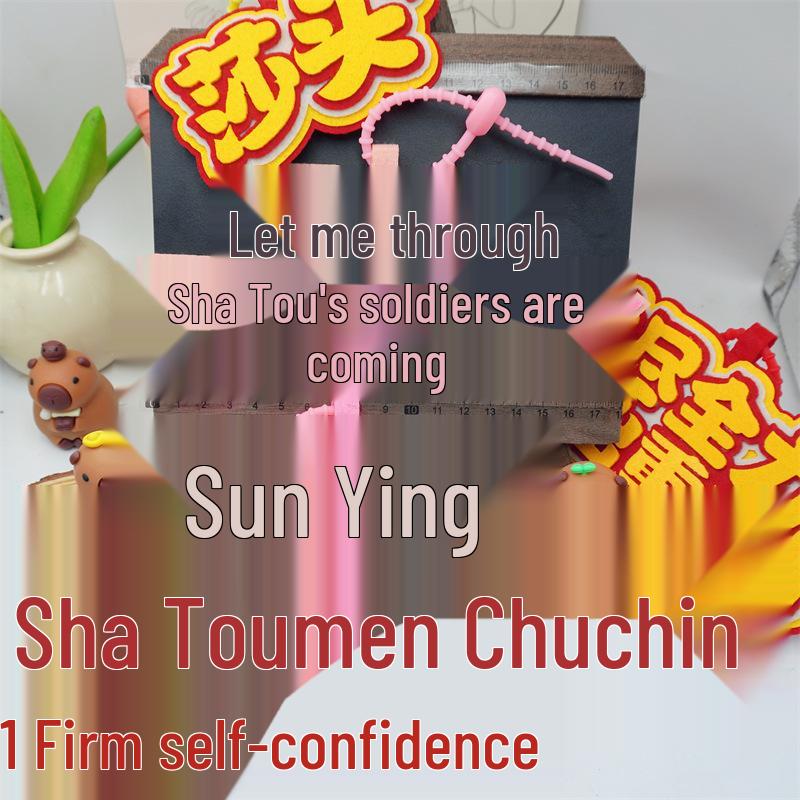 Sun Yingsha & Wang Chuqin Pendant Luggage Tag Student Gift Bag