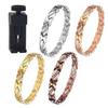 European & American Detachable Rhinestone Magnetic Energy Bracelet