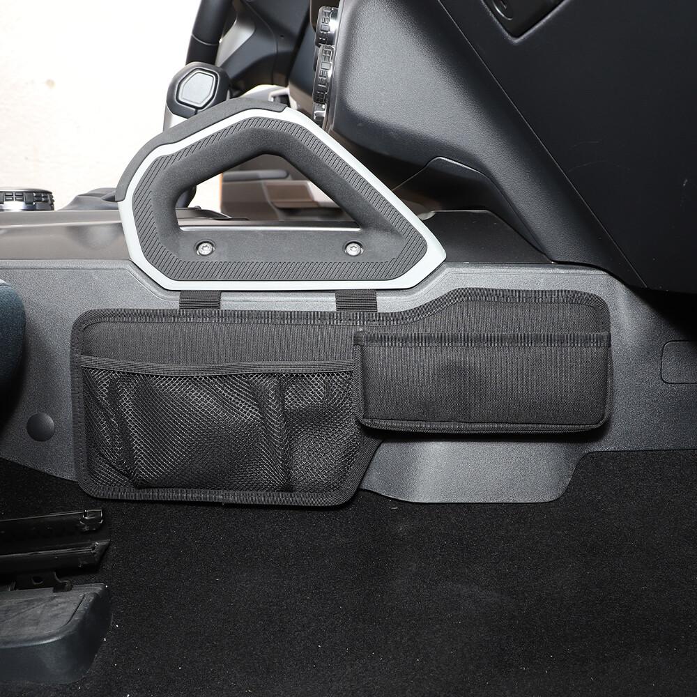 Car Gear Shift Storage Bag Organizer Tray Phone Holder Cover For Bronco +