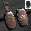Zinc Alloy Leather Car Key Case Cover For Maxus G50 Plus D60 G10 G20 RV V90 T60 T70 EUNIQ5 Auto Key Shell Keychain Accessories