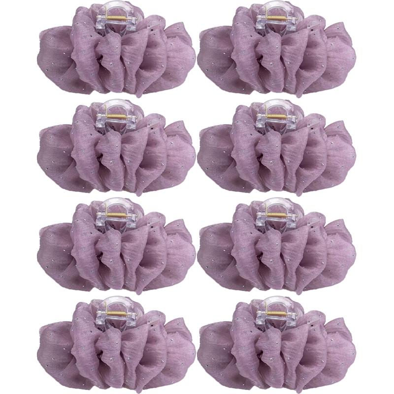 Super Fairy Mesh Cloud Hair Clip Woman Sweet Starry Shark Clip Fashion Hair Accessories
