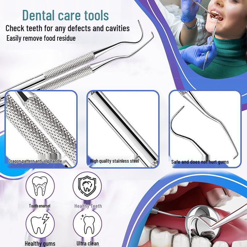 Cross-Border Tartar Remover: Dentist Oral Mirror & Plaque Cleaning Tool for Home Dental Care