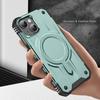 For iPhone 14 Case Compatible with MagSafe Four Corner Airbags PC+TPU Phone Cover