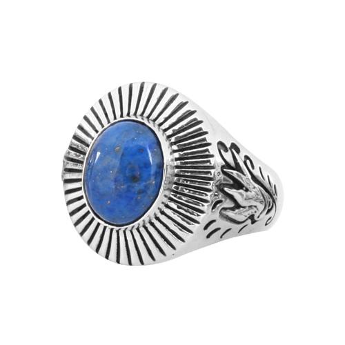 Anonymous Artisan Swallow Egg Ring- Blue