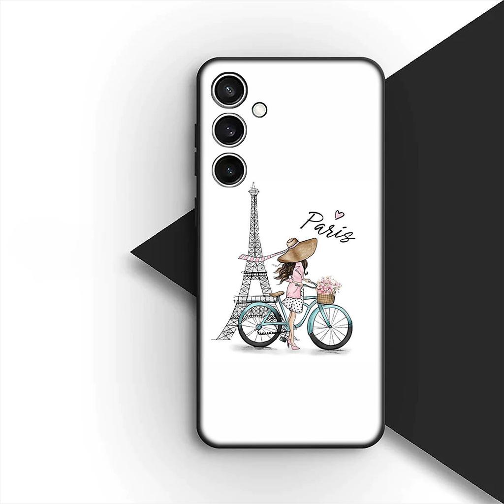 Cover for Samsung Galaxy S10 S8 S9 Plus A33 A34 A31 70 A71 A72 Note 20 9 8 S10E Phone Case France Paris Eiffel Tower London