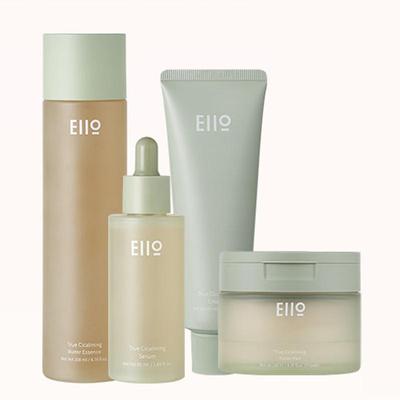 Eiio True Cicalming Toner Pad + Water Essence Toner + Serum + Cream SET (2 Options)