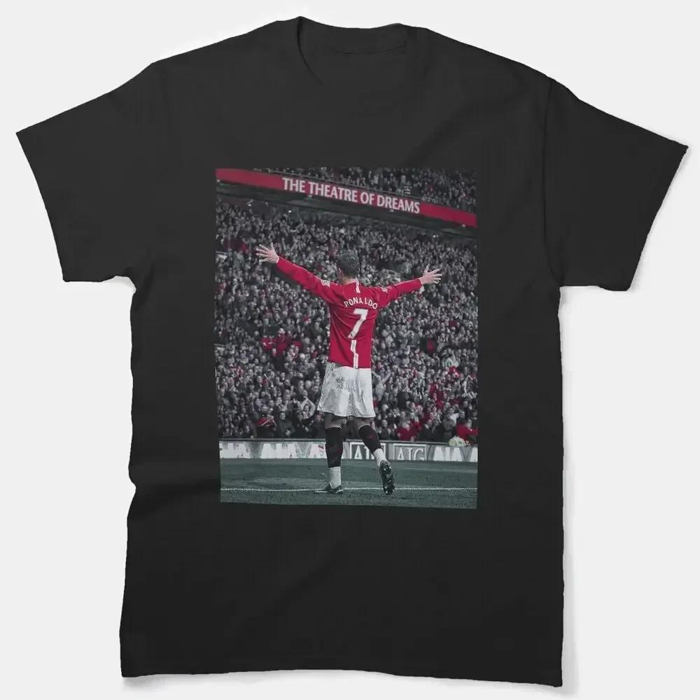 

Cristiano Ronaldo Classic Retro Anime Graphics Unisex Short Sleeve T-shirt High Quality Graphic T Shirts Y2k Top Women Clothing XXXL