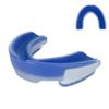 Sport-Mundschutz, Fußball-Schock-Mundschutz, EVA, sportlicher Mundschutz für Erwachsene, Blau/Weiß