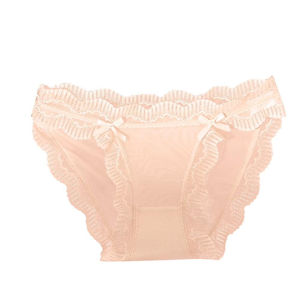 Women Sexy Tulle Lace Low Waist Sensuality Panties Underwear
