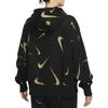 Nike Sweatshirts Women's Black Hooded Moderate Regular FB8744-010