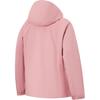 Li-Ning Comfortable Casual Loose Hooded Simple Zipper Windbreaker Women Outerwear Sumei-Pink AWBT020-3