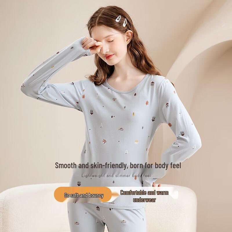 Fenteng Women's Autumn/Winter Thermal Base Layer Set