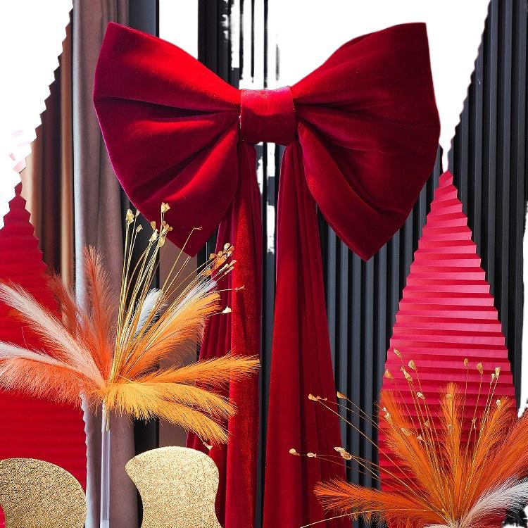 Wedding Decoration Set: Bridal Room, Engagement Banquet, Double Happiness & Large Bow