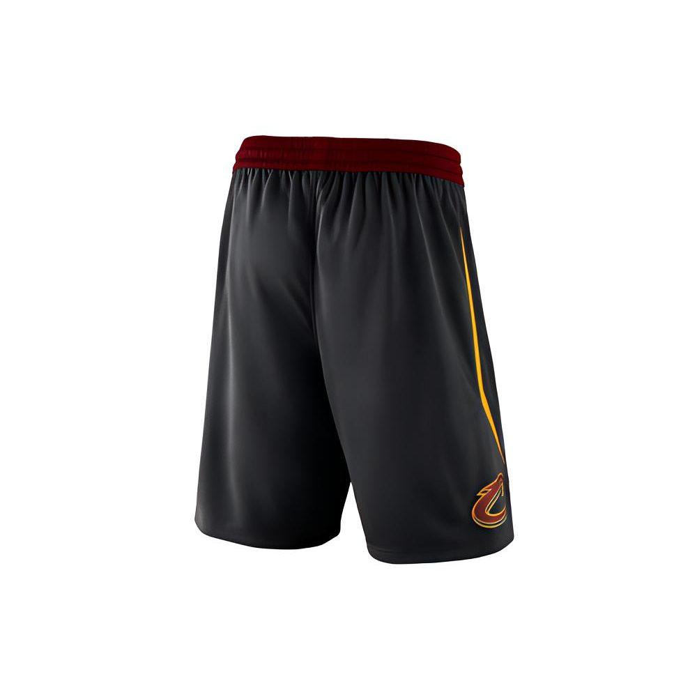Nike Cleveland Cavaliers SW Fan Edition Breathable Quick-Dry Basketball Shorts Men Shorts Black 879960-010