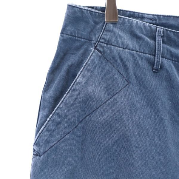 RRL Šortky w33 Námořnická modř systém RALPH LAUREN zapínání na knoflíky Pánské Použité