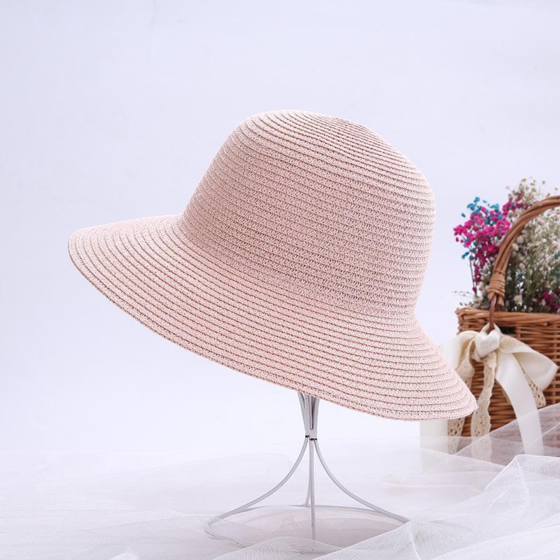 Straw Hat, Material Handmade Straw Hat Embryo Sunshade Sunscreen Hat Team Building Activity Big Eaves Braided Basin Hat