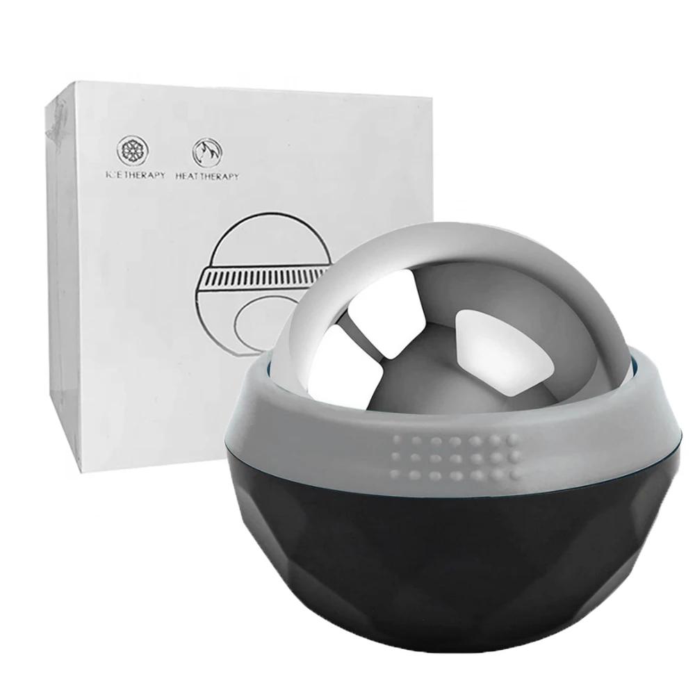 Hot/Cold Massage Roller Ball Stainless Steel Body Therapy Ice Roller Pain Relief Deep Tissue Massage Balls Body Face Massager