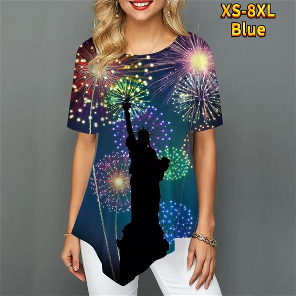 

Женская футболка с принтом, подходящий пуловер с коротким рукавом, летняя повседневная сексуальная универсальная забавная женская одежда с круглым вырезом 2XL