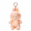 1Pc For Labubu 3 Heartbeat Macaron Enamel The Monsters Face Blind Pvc Figurine Tabletop Ornament Kawaii Doll Kid Birthday Gift Key Rings