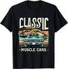Lustiges Klassisches Muscle Car Klassisches Vintage Amerikanisches Auto Geschenk Unisex T-Shirt