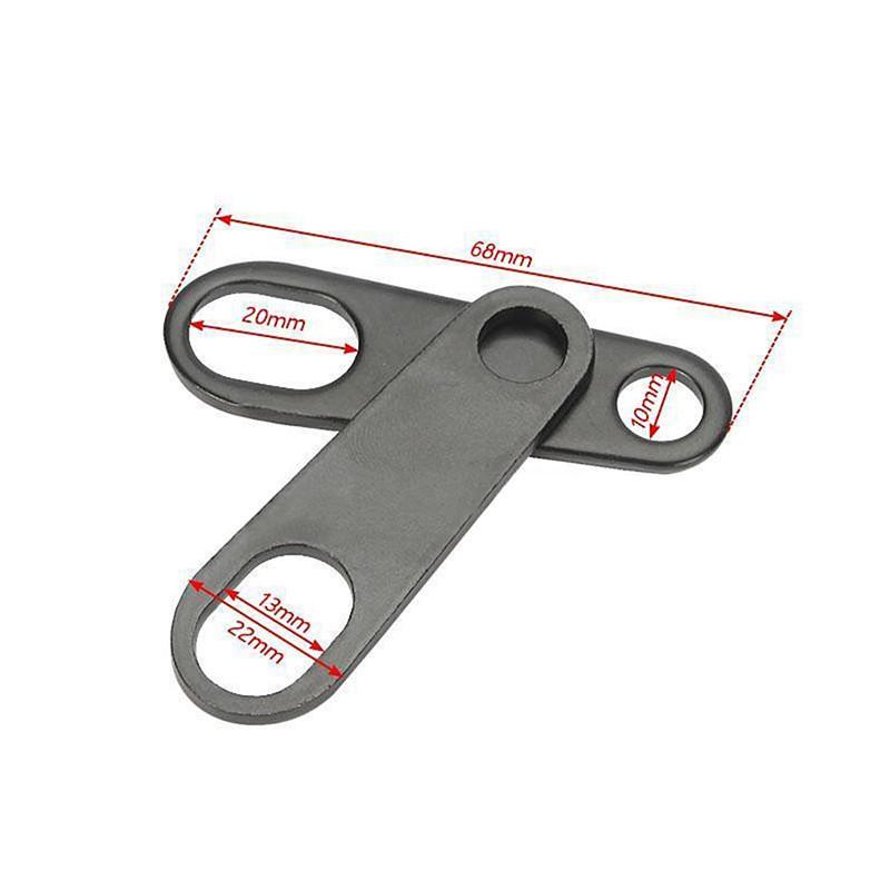 2Pcs Universal Motorcycle Retro Turn Signal Indicator Light Bracket Motorbike Lamps Holders Shock-absorbing Stands Motorcycle