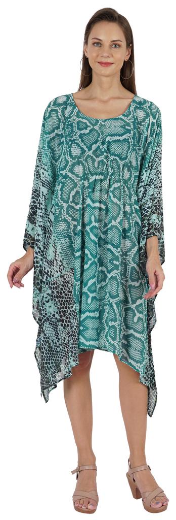 Moomaya Summer Bikini Cover Up Kaftan For Womens Sexy Sheer Swimwear Caftan Beach