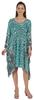 Moomaya Summer Bikini Cover Up Kaftan For Womens Sexy Sheer Swimwear Caftan Beach