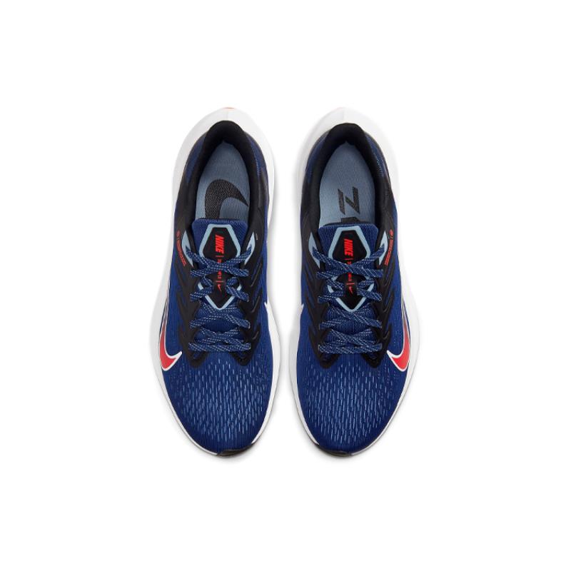 Nike Air Zoom Winflo 7 'Midnight Navy Crimson' Sneakers CJ0291-400