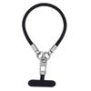 Custom Eco-Friendly Durable Mobile Phone Hand Wrist Lanyards Keychain Sports Polyester Woven Short Wrist Strap Lanyard Phone