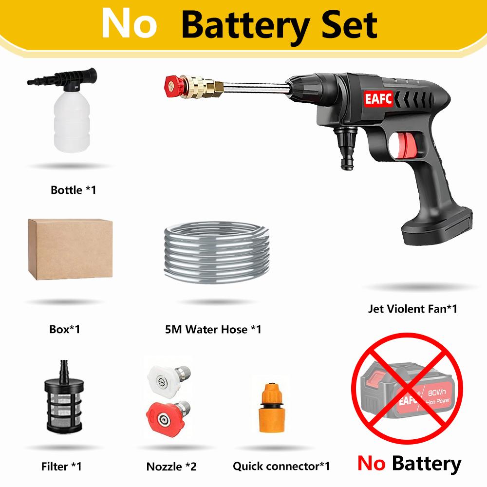 

Высокое давление для мойки автомобиля водяным пистолетом, распылительная насадка для мойки дома и сада, очиститель для мойки автомобиля, аккумулятор Makita 18 В
