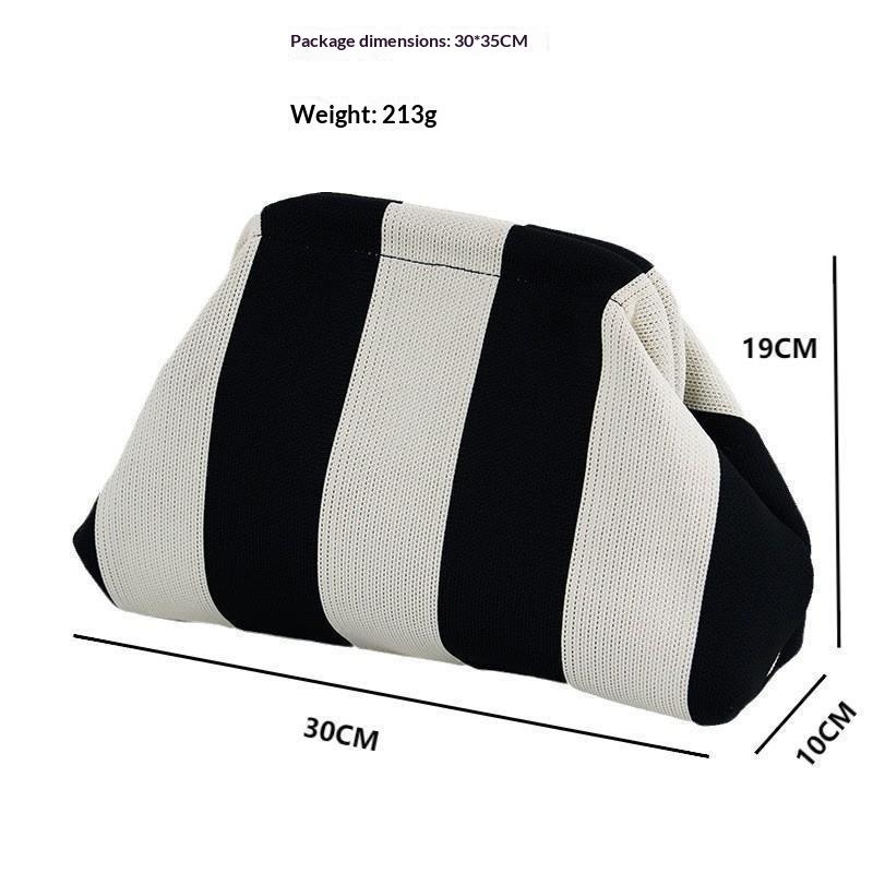 Polyester Cosmetic Clutch Bag Breathable Stain Resistant Large Capacity Makeup Bag for Ladies Daily Travel Gift