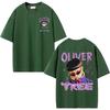 Oliver Tree One Last Ride Y2k Regalo per Fan Maglietta Unisex Abbigliamento Moda Harajuku Hip Hop T-shirt Top Estivi 100% Cotone Maglietta