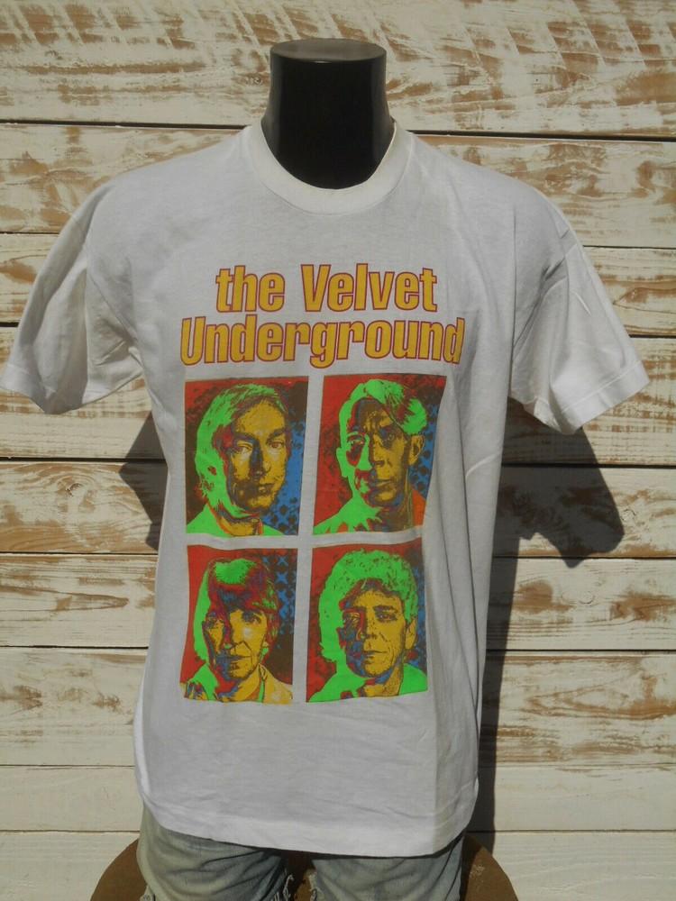 

The Velvet Underground White Short Sleeve Cotton T-shirt Unisex S-5XL VM6889 Unisex T-Shirt XXL