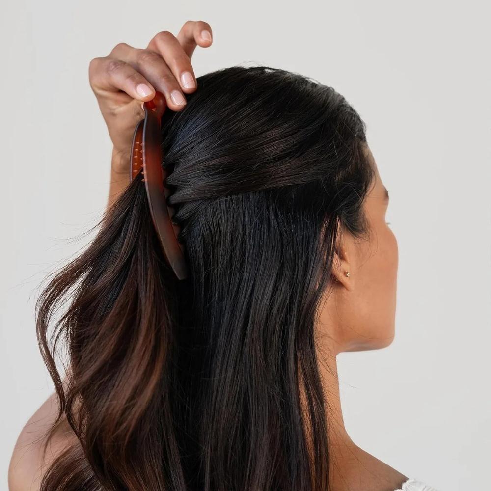 Large Banana Clip Vertical Clip Hairpin Temperament High Ponytail Fixed Artifact Back Head Grab Clip Hair Accessories Wholesale