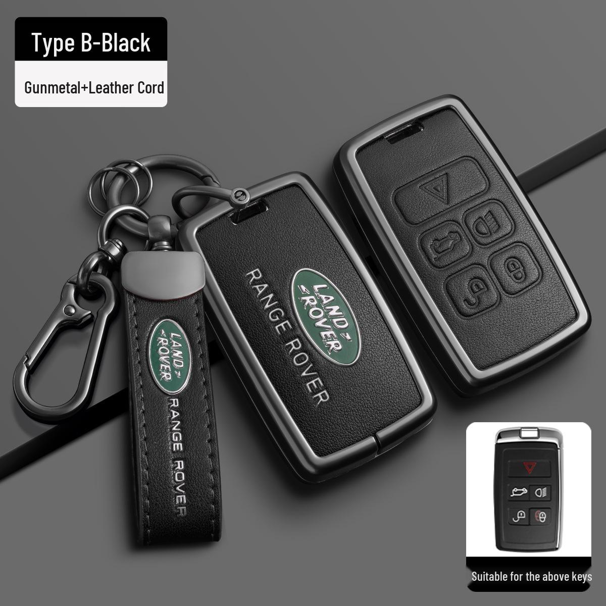 

Чохол для ключа Land Rover для Range Rover Evoque, Defender, Velar, Discovery Sport, Discovery 5 - Пряжка Lan Yun