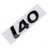1 Stück 3D ABS Buchstaben Logo Auto Heckklappe Karosserie Emblem Abzeichen Aufkleber Decal Auto Dekoration Zubehör