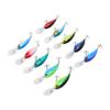 10Pcs Artificial Crankbait 3D Fishing Bait Fishing Accesories for Bass Pikes Freshwater