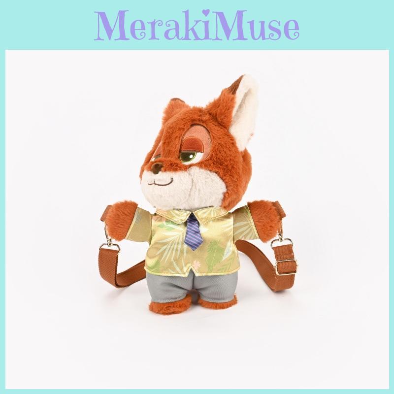 Zootopia Judy Hopps Nick Wilde Plush Toy Bag With Pp Cotton Filling For Kids And Collectors