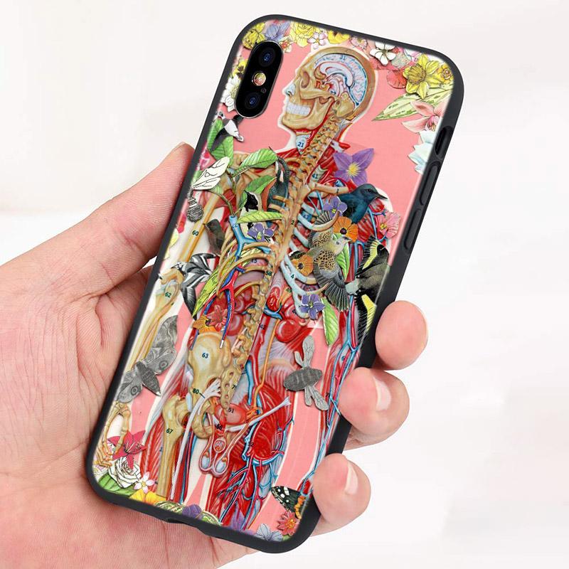 Human Heart Flower For Phone Case For iPhone Samsung Galaxy Redmi Xiaomi Oppo OnePlus Note S A 7 8 9 10 11 12 13 14 20 21 22 23 53 54 Pro Max Ultra
