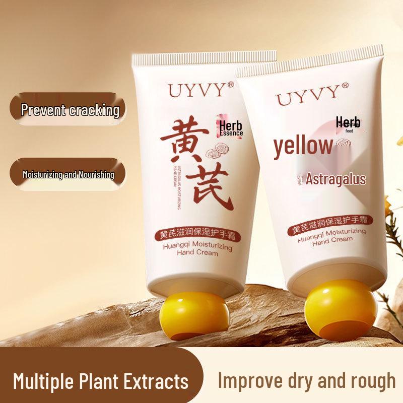 UYVY Astragalus Nourishing & Moisturizing Hand Cream, Anti-Drying, Travel-Size, Genuine