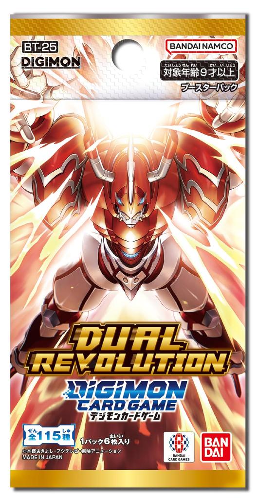 Bandai Digimon Card Game Booster Pack DUAL REVOLUTION 24 packs [BT-25] (BOX)