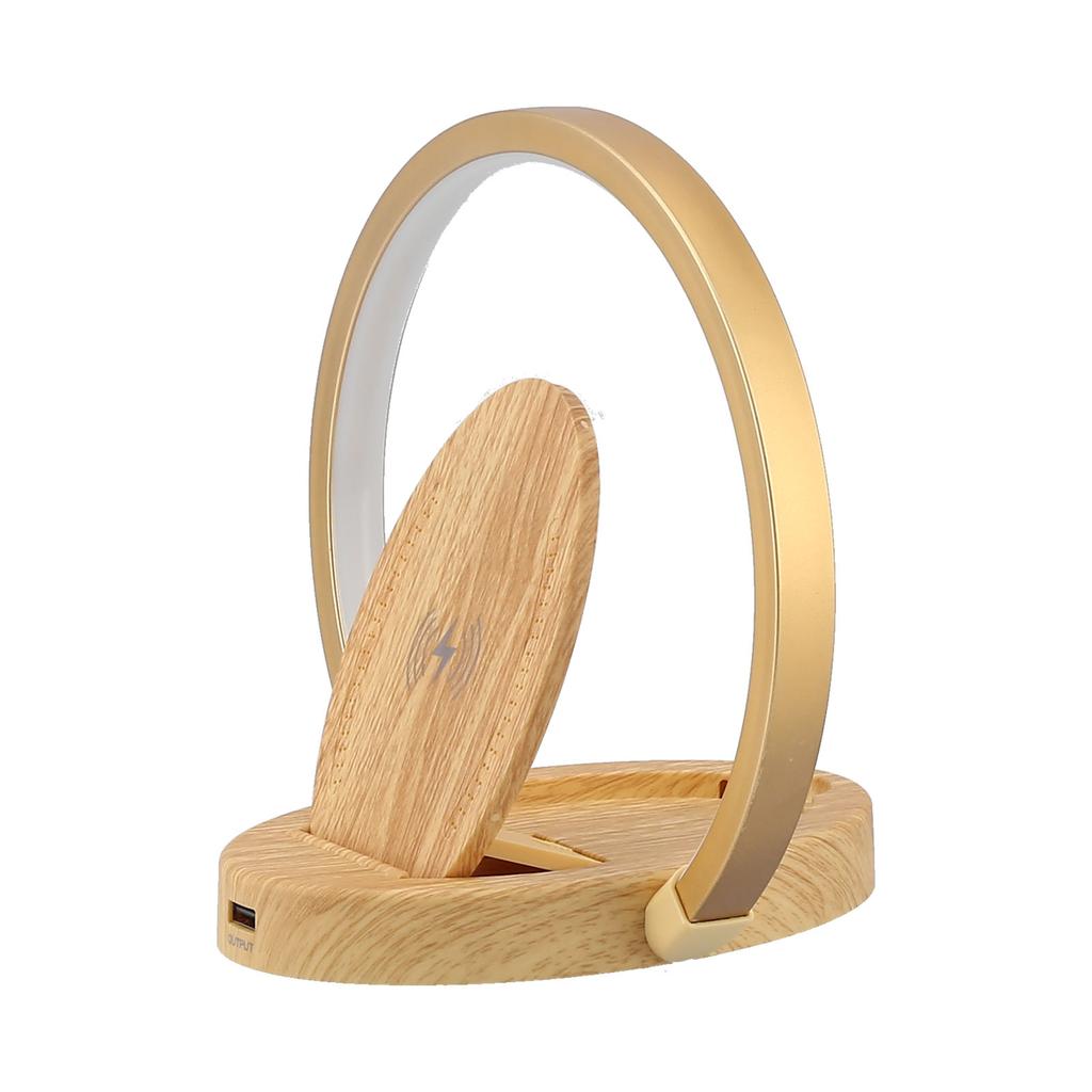 LED Kabellose Ladelampe mit 3 Beleuchtungsmodi Augenfreundliches Leselicht für Schlafzimmer Zuhause(Ovaler Stil )