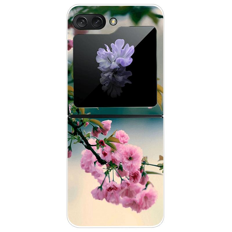 Clear Phone Case For Samsung Galaxy Z Flip7 Fashion Hard PC Silicone Cover For Galaxy Z Flip 7 5G ZFlip7 Transparent Protector