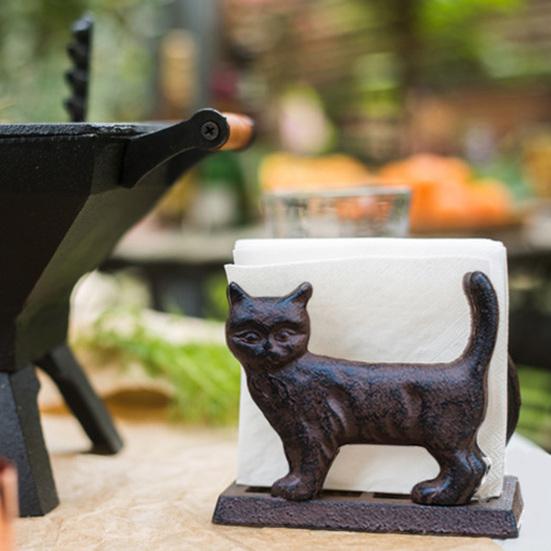Napkin Holder Retro Style Paper Towel Iron 1 Pc