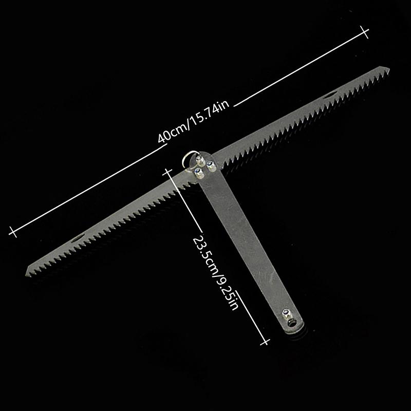 Edelstahl Klapp Unkraut Rasierer Wasserpflanzen Schneider Entfernen Wassergras Angelzubehör Werkzeug Ausrüstung Lanyard Gezackte Klinge