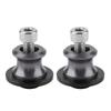 2pcs 6mm Motorcycle CNC Rear Stand Swing Arm Spool Sliders Stand Swingarm Bobbins